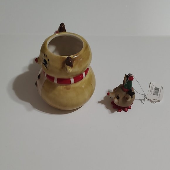 Johanna Parker Reindeer Mug and Reindeer Ornament - Picture 2 of 9